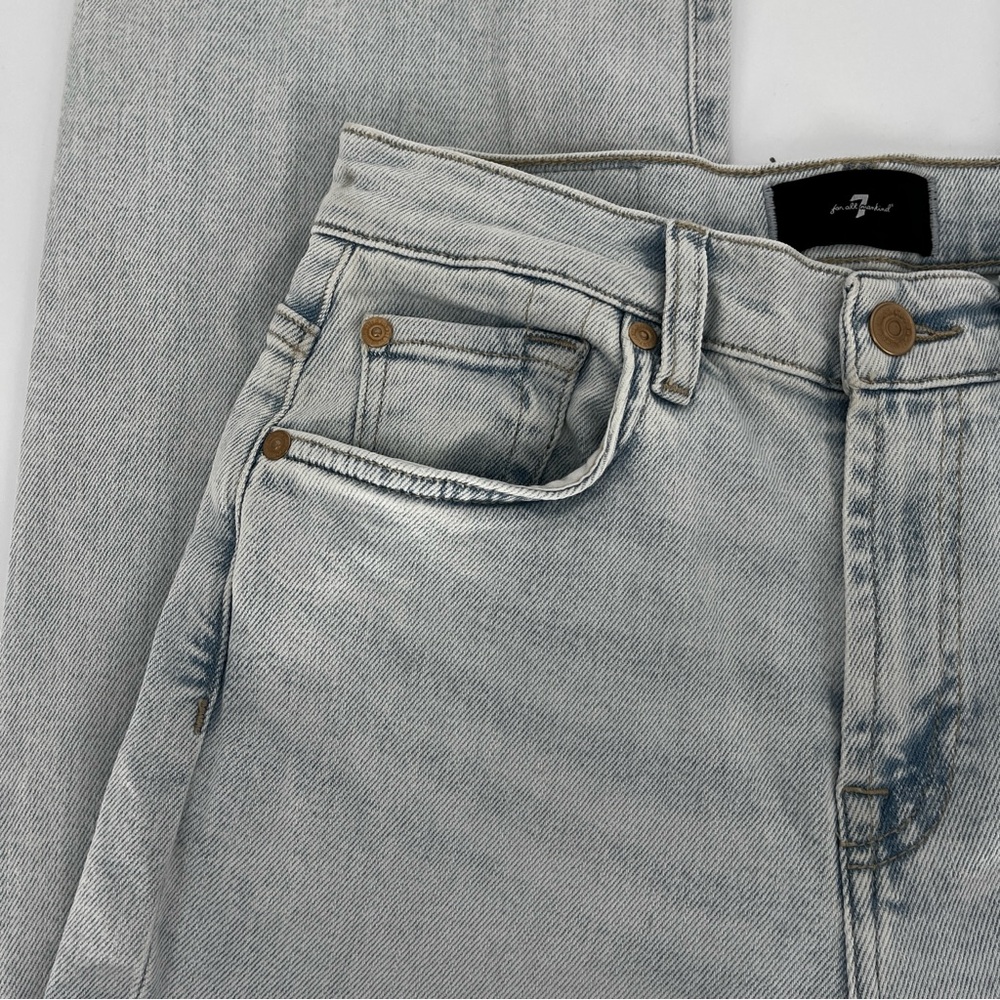 7 For All Mankind Luxe Vintage Ultra High Rise Cropped Jo jeans Maui - 26 - Picture 6 of 12